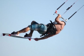  Saut de kitesurf 